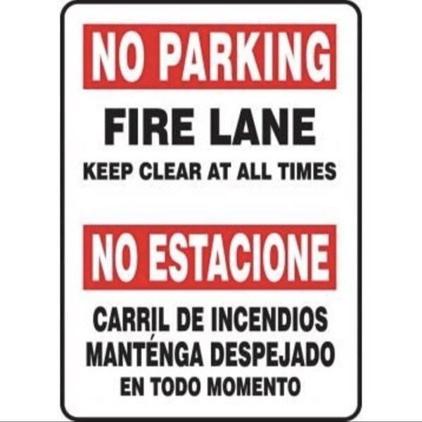 Accuform BILINGUAL OSHA NOTICE Safety Sign NO SBMVHR860VP - main